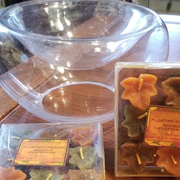 $5/$25  Floating candle bowl - Picture 1 of 6